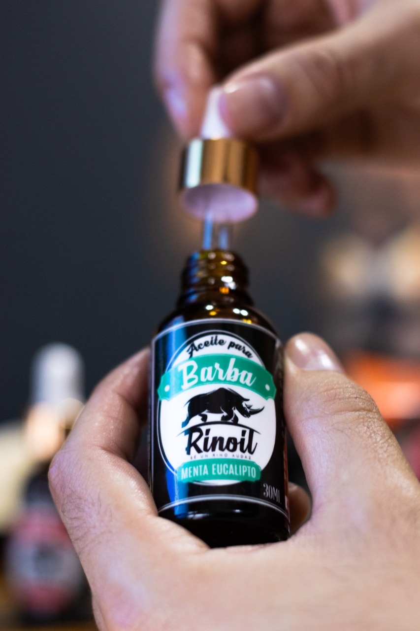 Aceite para Barba Menta Eucalipto